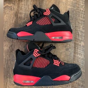 New!! Air Jordan 4 retro  Red Thunder